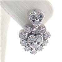 Orecchini Fanton Gioielli Donna ORECCHINI DIAMANTI in Oro bianco Diamante 1.01 Ct OROR-37-52 - OROR-37-52